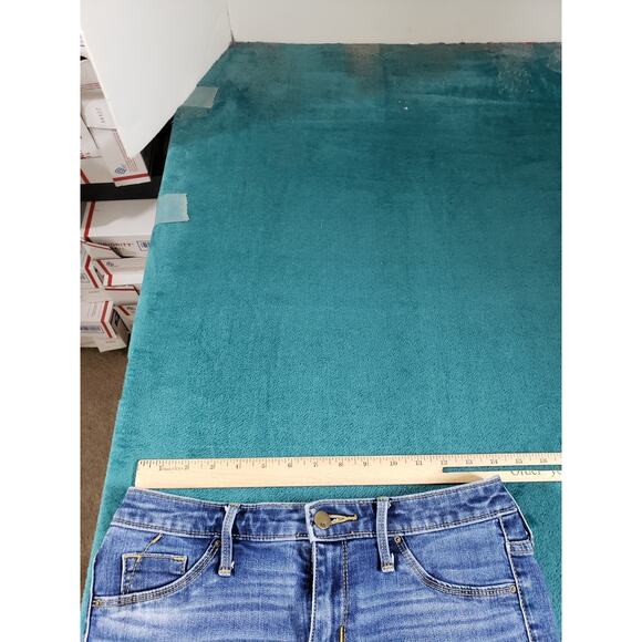 Mossimo Jeans Size 2 Womens Blue Stretch Denim Pants Ladies High Rise Jegging - Picture 8 of 11